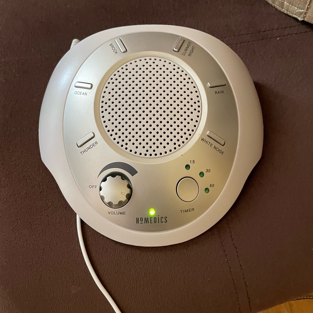 Homedics sound machine